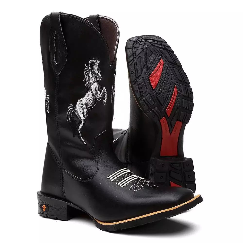 Bota Texana Masculina "Cavalaria"