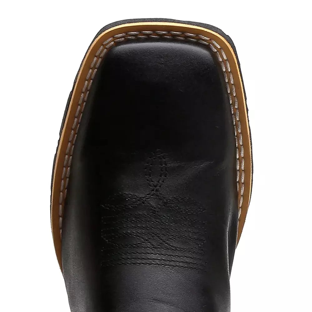 Bota Texana Masculina "Estados Unidos" Preta