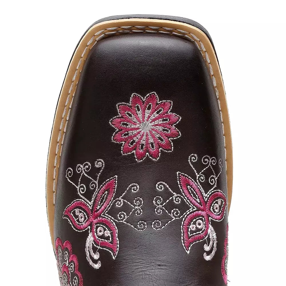 Bota Texana Feminina "Mandala Rosa"