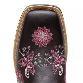 Bota Texana Feminina "Mandala Rosa"