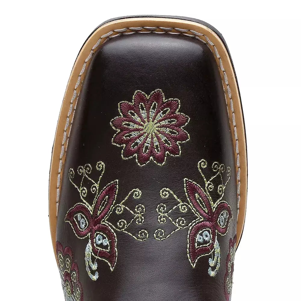 Bota Texana Feminina "Mandala Azul"