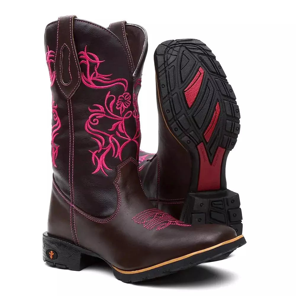 Bota Texana Feminina "Rosental"