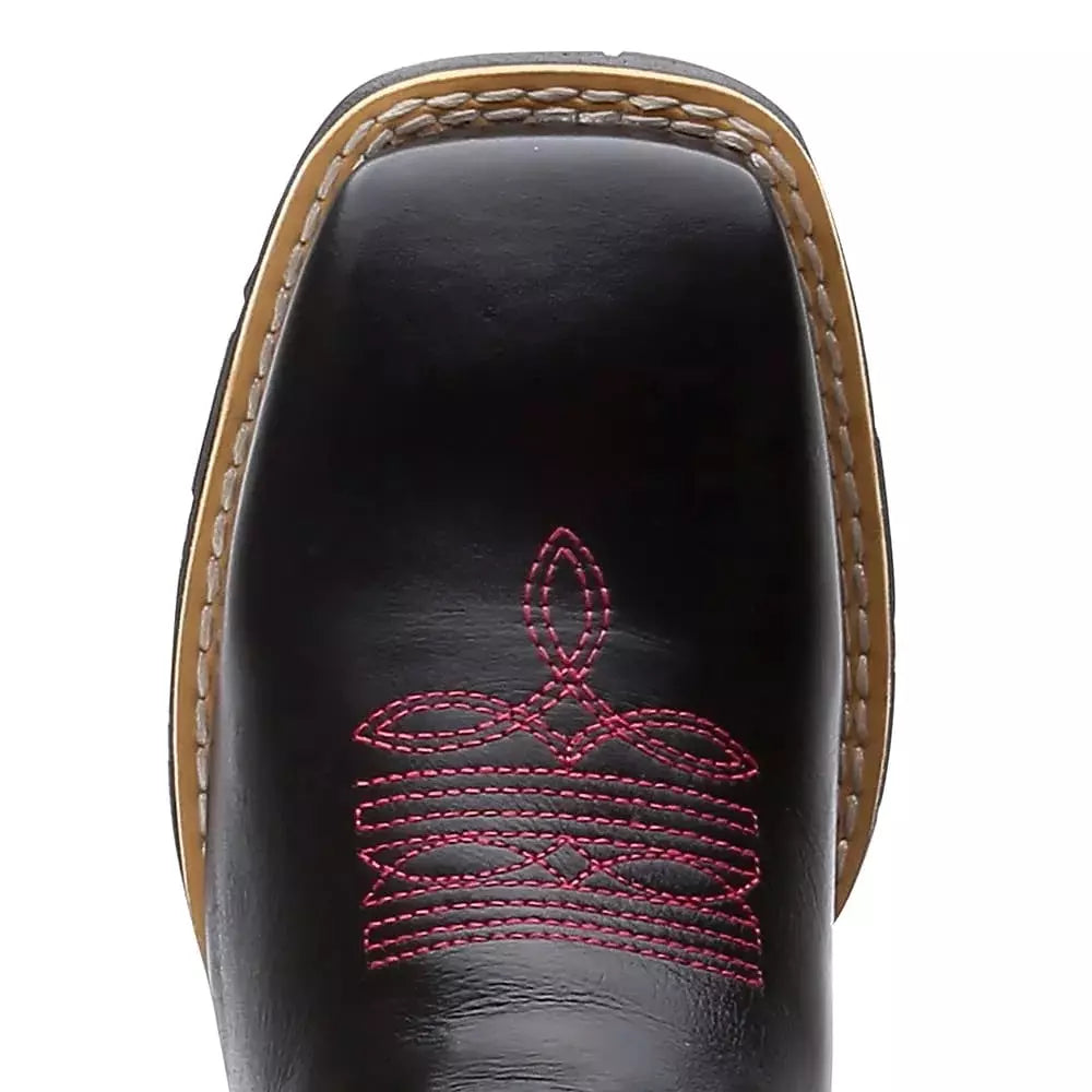 Bota Texana Feminina "Cara de Boi" Rosa