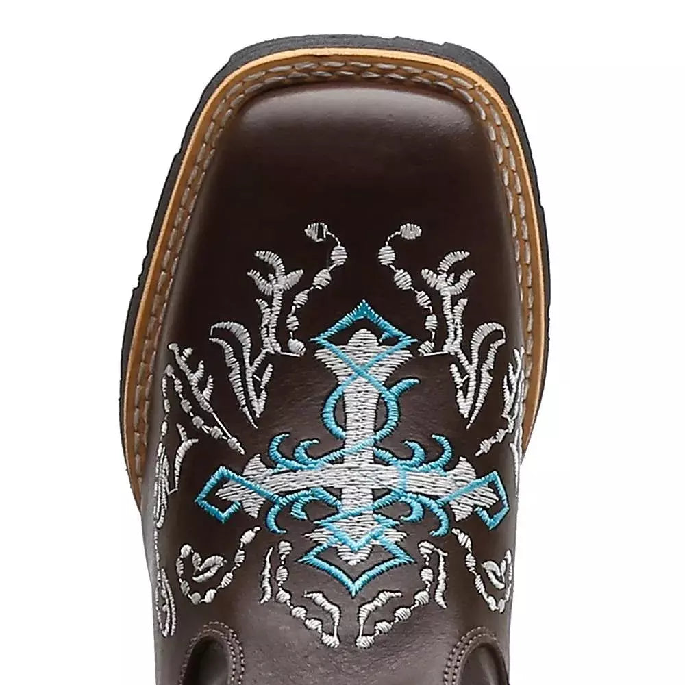Bota Texana Feminina "Cruz Azul"