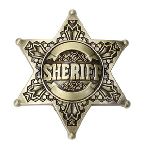 Fivela Sheriff Americano