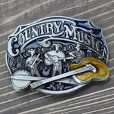 Fivela "I Love Country Music"