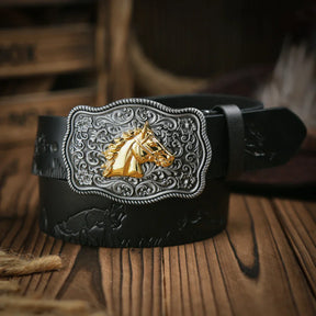 Cinto Cavalo Nobre em Couro Premium