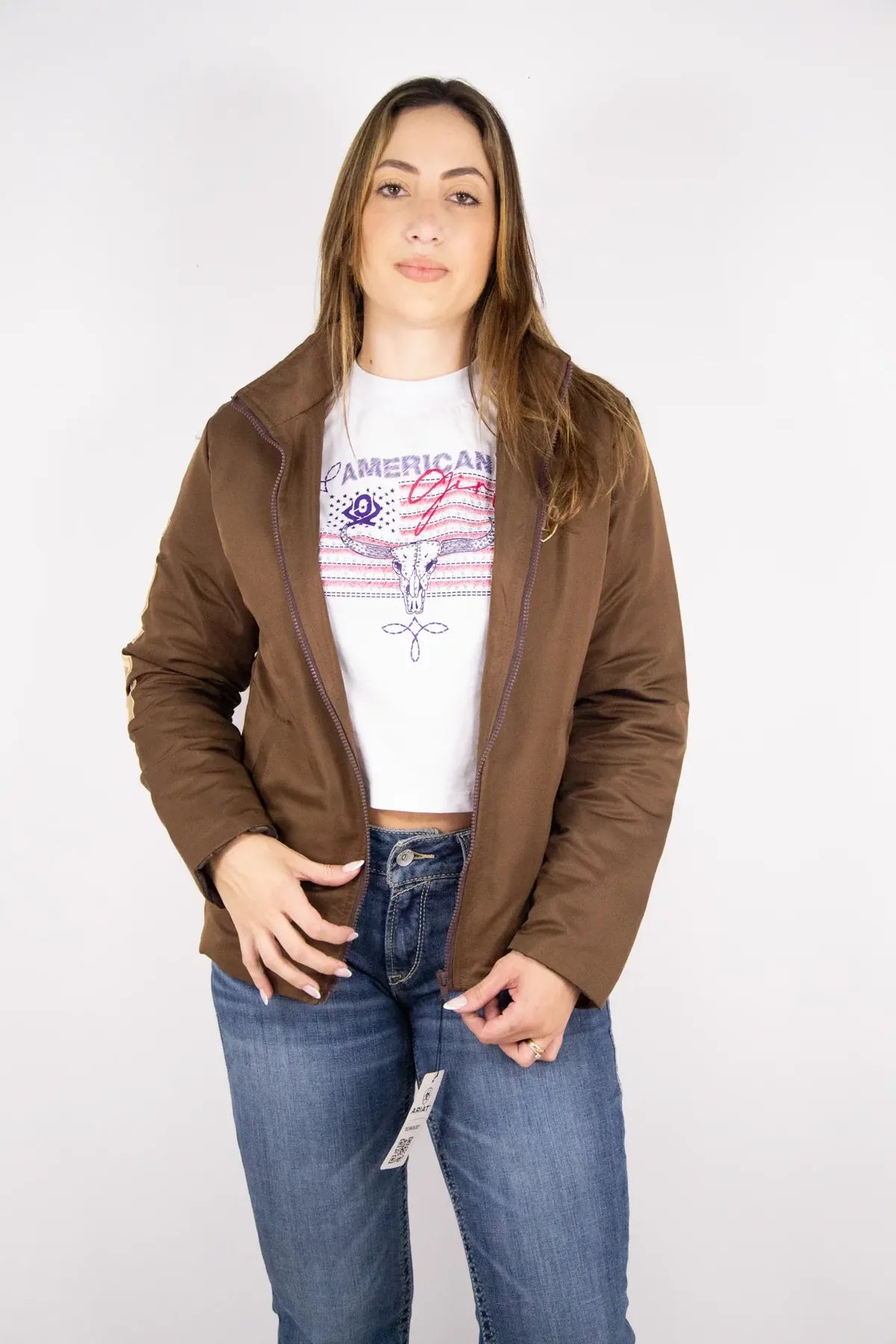 Jaqueta Ariat Softshell Importada Feminina