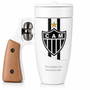 Caneca Térmica Rústica - ESCOLHA AQUI SEU TIME