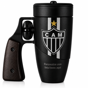 Caneca Térmica Rústica - ESCOLHA AQUI SEU TIME