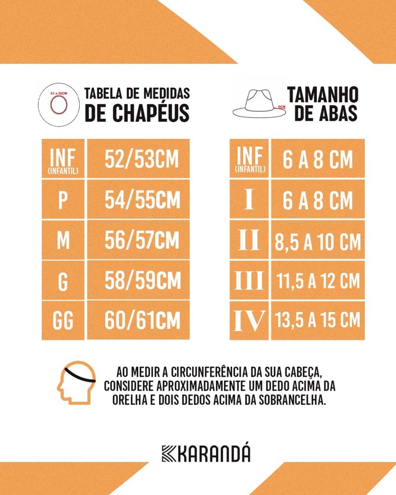 CHAPÉU C DUPLO AMERICANO LP ABA M (MOLDADO)