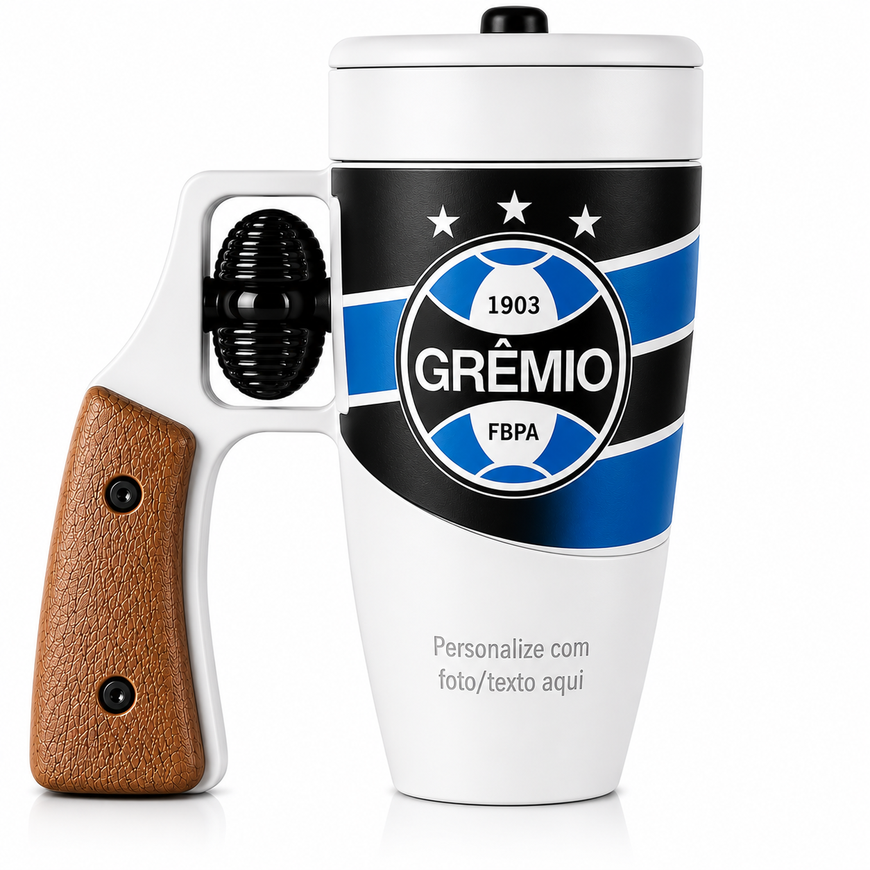 Caneca Térmica Rústica - ESCOLHA AQUI SEU TIME