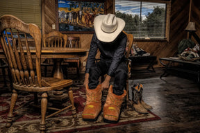 Pantufa Texana Bota Cowboy