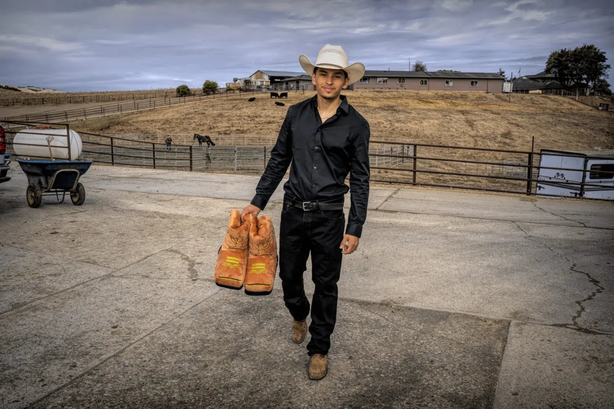 Pantufa Texana Bota Cowboy