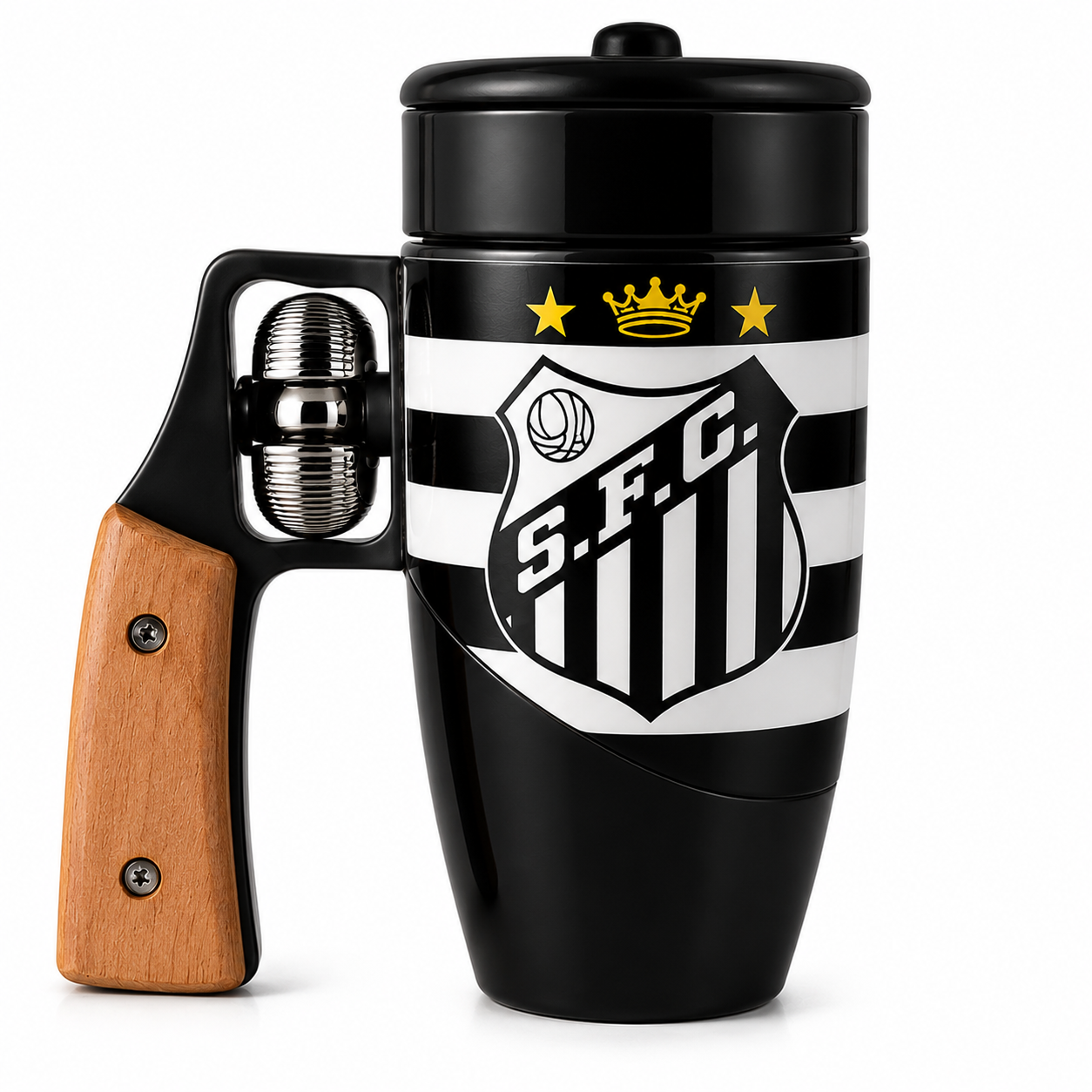 Caneca Térmica Rústica - ESCOLHA AQUI SEU TIME