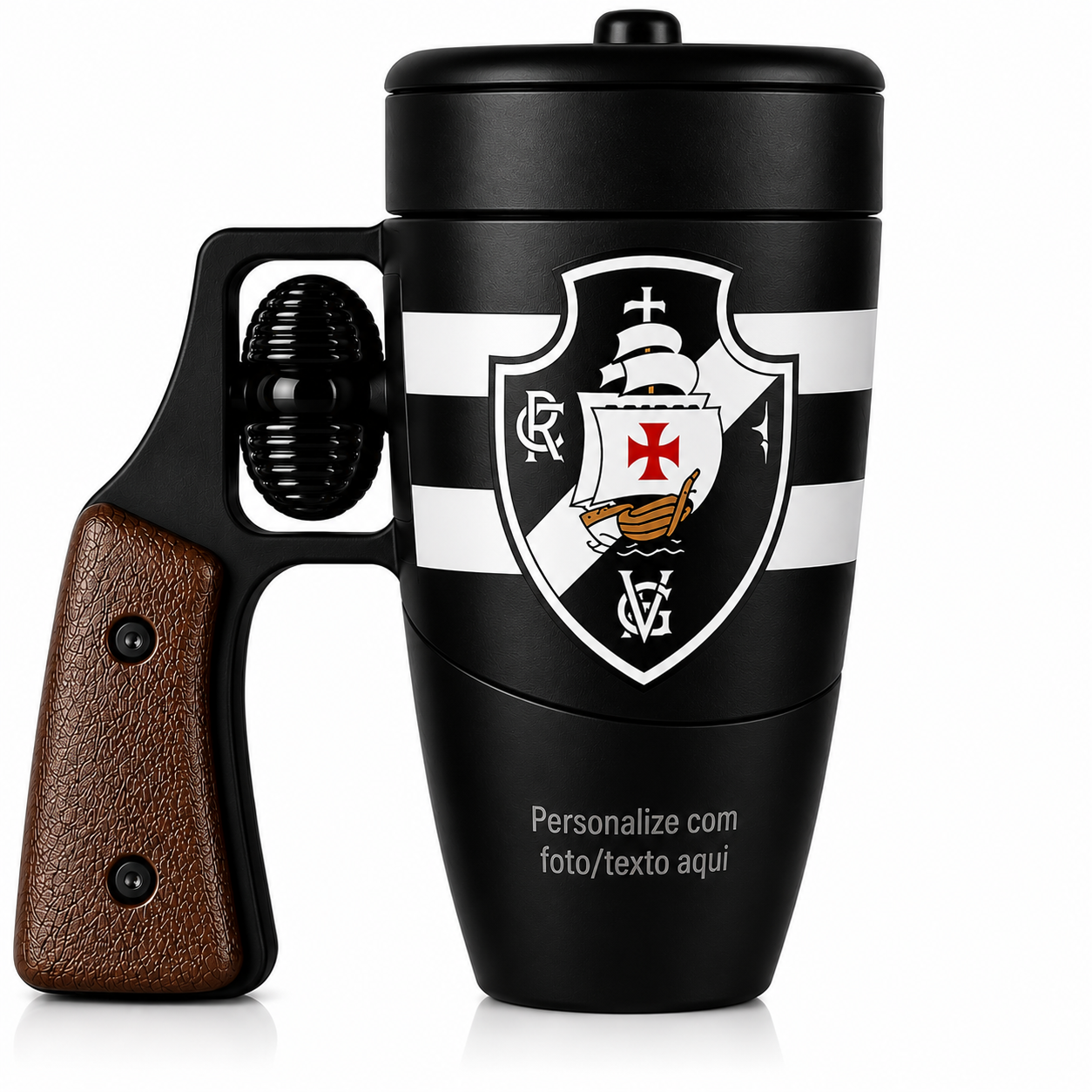 Caneca Térmica Rústica - ESCOLHA AQUI SEU TIME